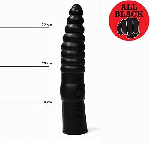 Sturdy 34 cm long black Stroker dildo - reliable and durable