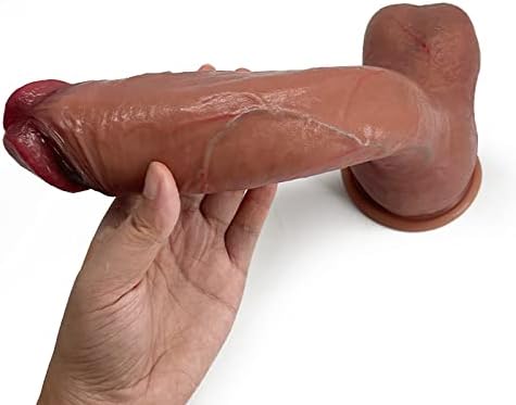 Large size 26.5 cm XXL silicone dildo with strong suction cup