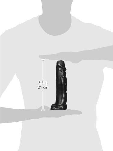 Realistinis 22 cm dildo su minkštu ir saugiu PVC paviršiumi