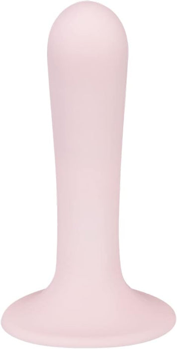 Rechargeable curved G-spot vibrator made of silicone, waterproof