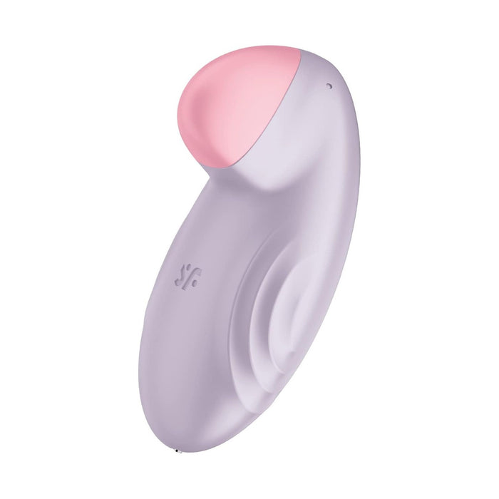 Tropinė Bluetooth vibratoriaus antgalis moterims – ergonomiškas, atsparus vandeniui