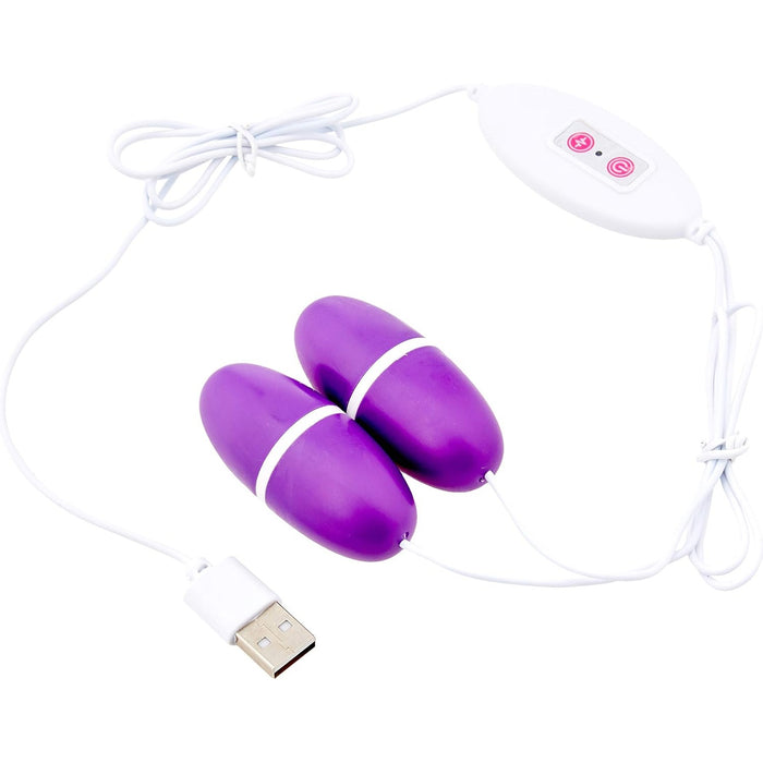 Mega Power Vibrator with 12 modes – USB charging, purple design