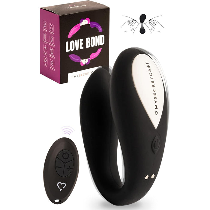 Vibratorius poroms su nuotolinio valdymo pultu – g taško ir klitorio stimuliatorius