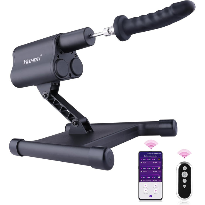 Portable Foldable Love Machine with 3-in-1 Control and Multi-Angle Adjustment