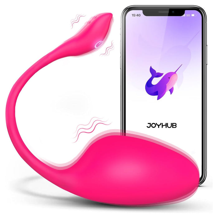 App valdomas vibratoriaus komplektas moterims su 9 vibravimo režimais