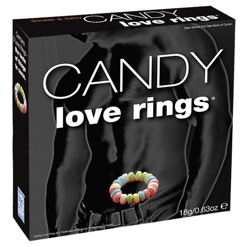 Candy Love Rings valdomi penio žiedai, 3 vnt.