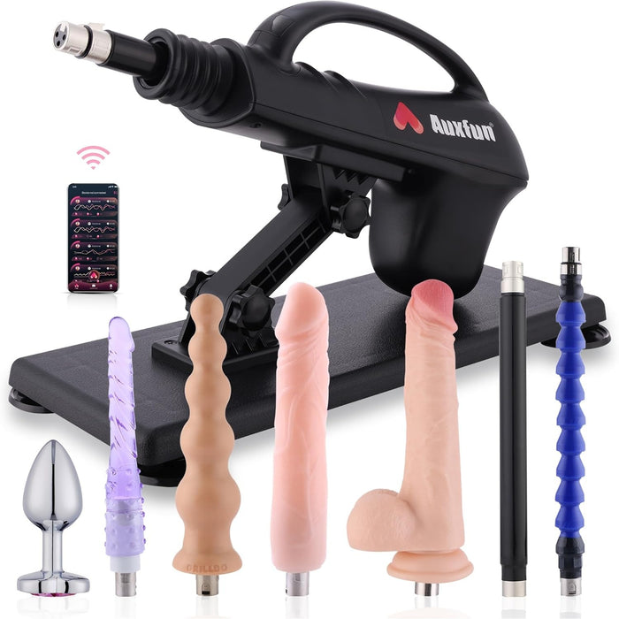 Automatinė sekso mašina su 7 priedais ir programėle valdymui