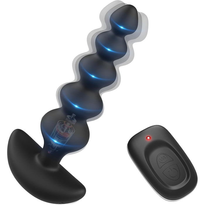 Discreet anal vibrator for beginners with 16 vibration modes