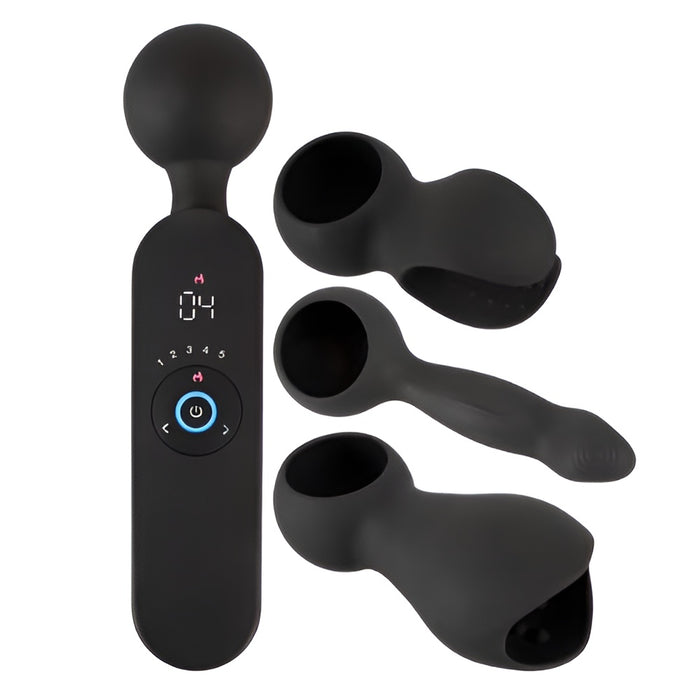 Couples Choice vibrating massager with 3 attachments 