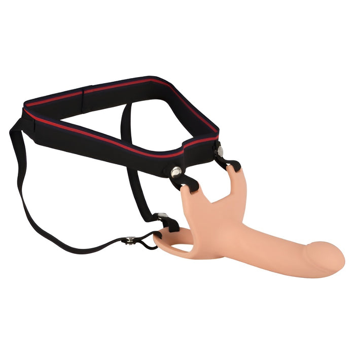 Silicone 13.5 hollow strapon 