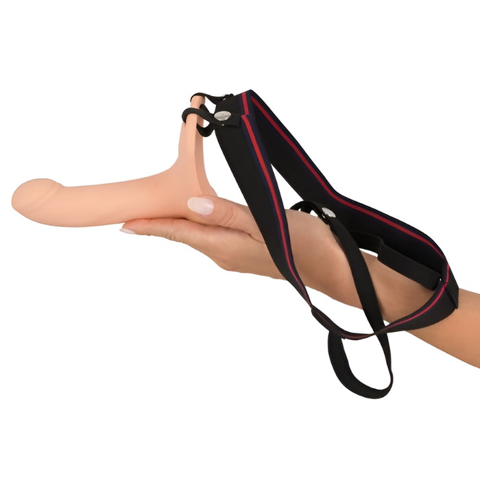 Silicone 13.5 hollow strapon 