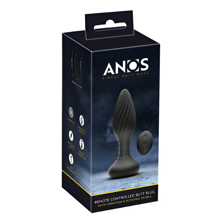 ANOS Remote vibrating anal plug