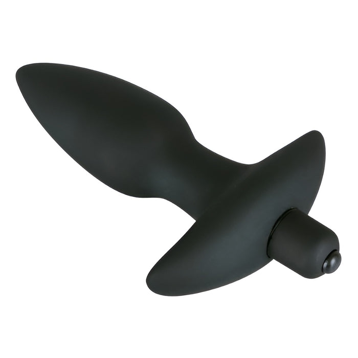 Black Velvets Medium Vibrating Anal Plug 