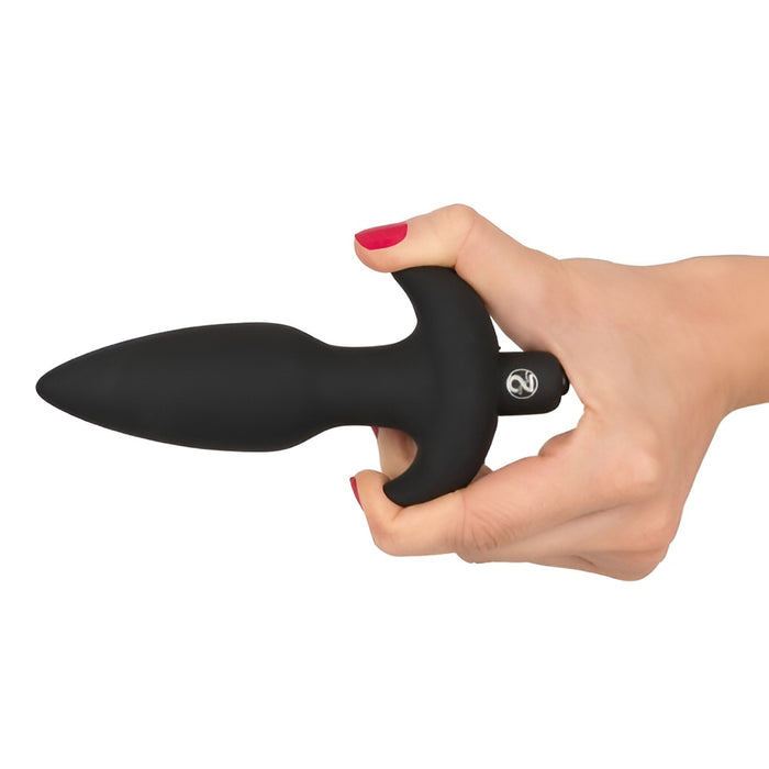 Black Velvets Medium Vibrating Anal Plug 