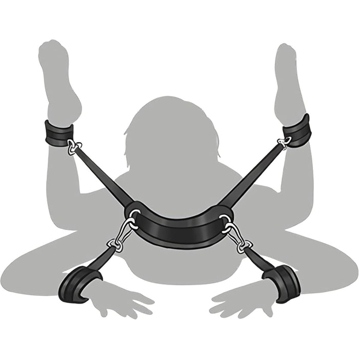 Užburiantis BDSM Komplektas Su Rankogaliais Ir Plaktuku Poraims Ir Pradedantiesiems