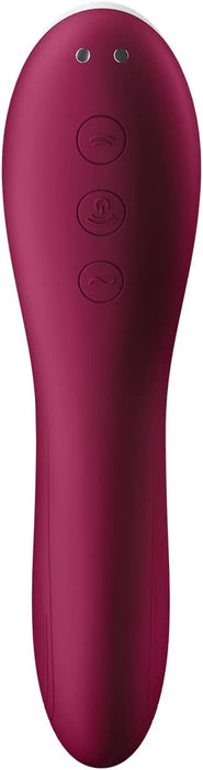 Dual Crush – 2:1 Vibrator with pressure waves, two motors and bilateral use
