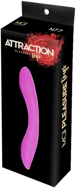 Mai No.77 G-spot vibrator in pink with a convenient remote control