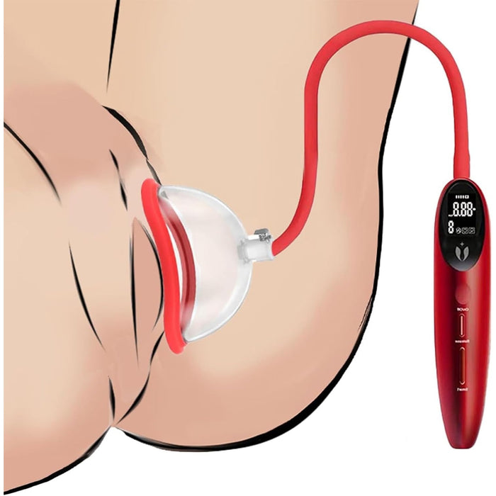 Elektrinis klitorio siurblys su išmaniu vakuumu ir siurbimo funkcija moterims