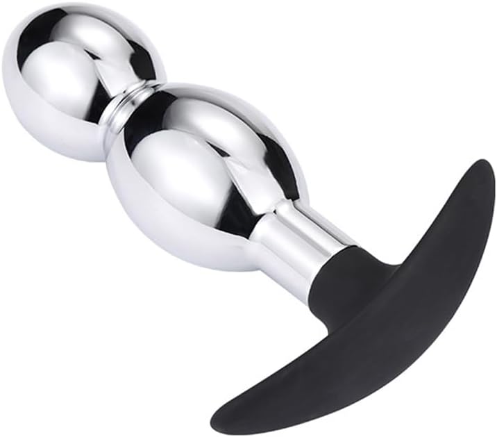 Metalinės Analinės Karoliukai su Minkštu Silikono T-rankena – Saugi ir Intensyvi Patirtis