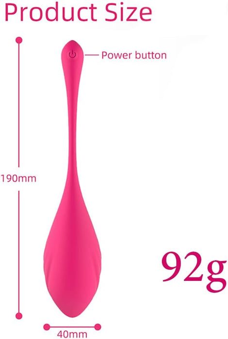 Precisely controlled bullet vibrator with 9 modes and remote control via app