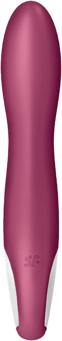 Galingas G-taško vibratorius su šildymo funkcija ir programėle valdymu