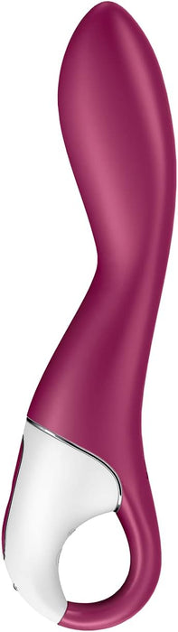 Bluetooth G-spot vibrator with heating function and app control