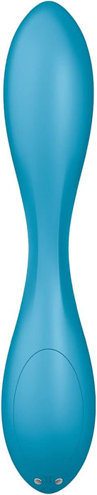 Flexibilus G taško vibratorius su dviem galingais varikliais ir USB įkrovimu