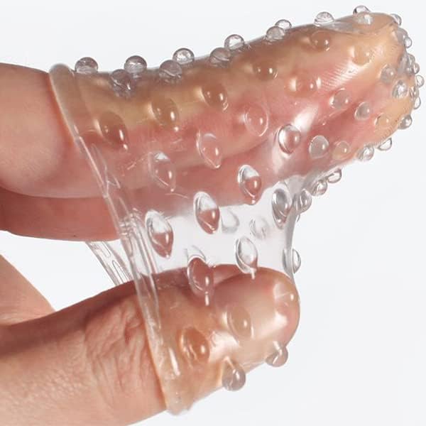Silicone Finger Sleeves Set – Sensitive for Clitoral and G-Spot Stimulation