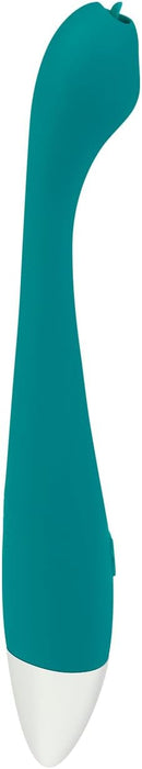 Flexible tongue-shaped massager with 7 vibration modes and IPX6 water resistance