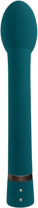 Universal On The Spot green vibrator with 10 modes and oval tip
