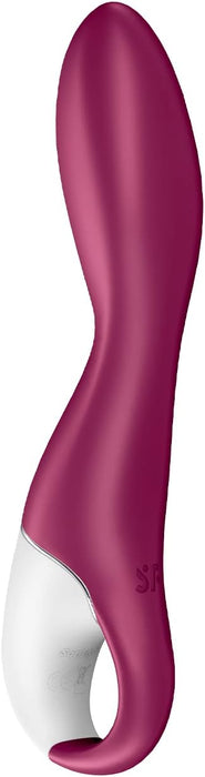 Bluetooth G-spot vibrator with heating function and app control