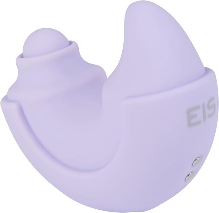 Discreet 7.6 cm silicone vibrator with two motors and 10 modes