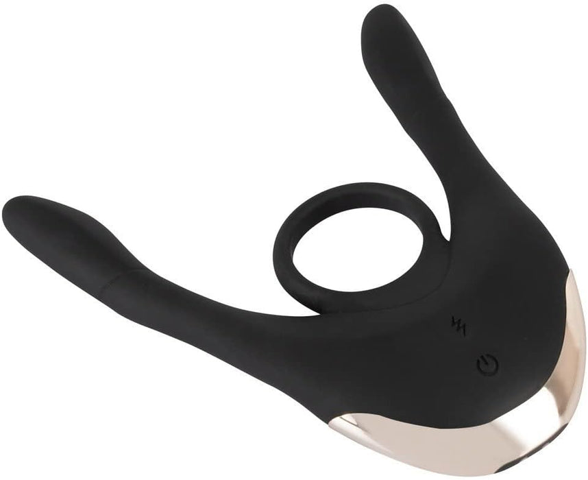 Elegantiškas porų vibratorius su beviele pulteliu ir 10 režimų