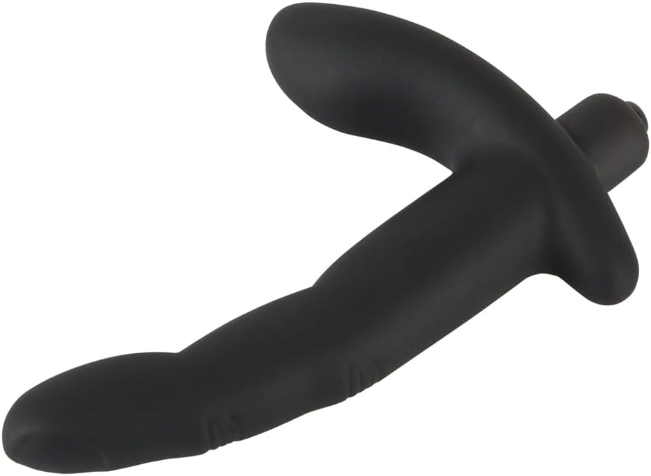Orion Prostatų Masažuoklis Juodos Spalvos su Vibratoriumi 13,9 cm