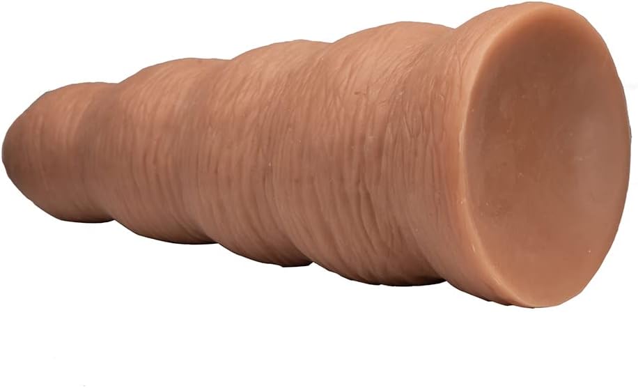 XXXL Dildo with strong attachment flap, 32.5 cm realistic pleasure