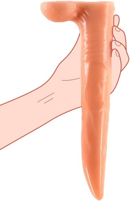 25,5 cm ilgio Realistinis Elnių Formos Dirbtinis Dildo intymiai pramogai
