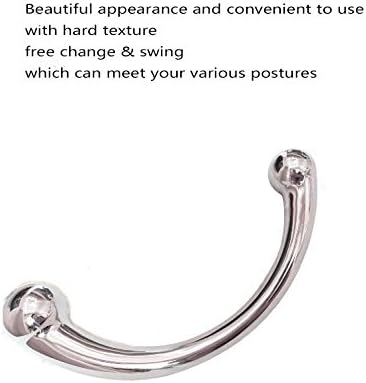 Poliruotas Plieno G-taško Ir Prostatos Masažuoklis, Ergonomiškas Ir Tvirtas