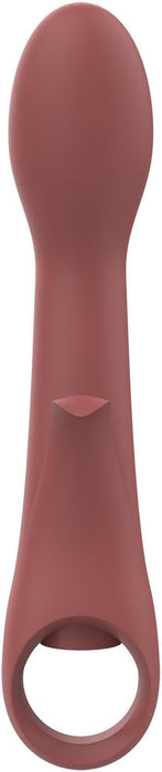 Nude Sierra G-spot Dual Vibrator – Orange, 20.1 cm