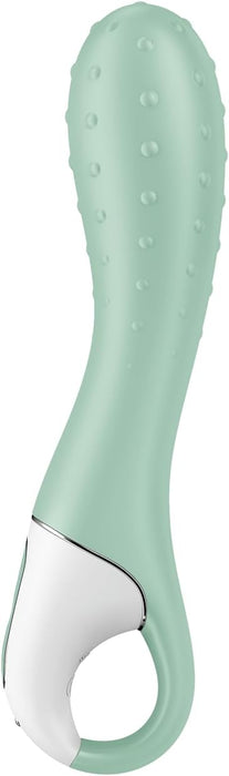 Inflatable G-spot vibrator with 12 vibration programs and silicone surface