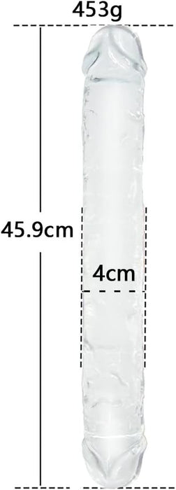 46 cm Long, Double-Sided Pleasure Toy for Your Intimate Games