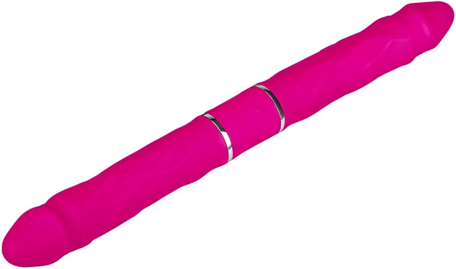 Sinnlicher Doppelvibrator – 35 cm, wasserdicht, mit 9 Vibrationsprogrammen
