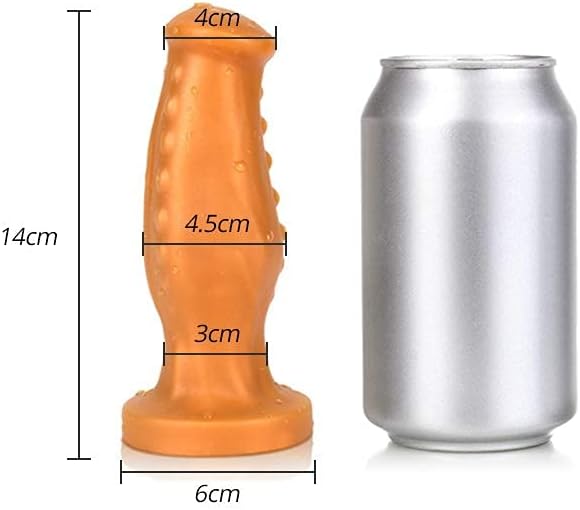 Silikoninis Analinis Dildo su Stipria Prisiurbimo Detale – Mažas ir Patogus Pradedantiesiems