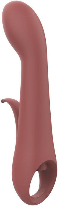 Nude Sierra G-spot Dual Vibrator – Orange, 20.1 cm