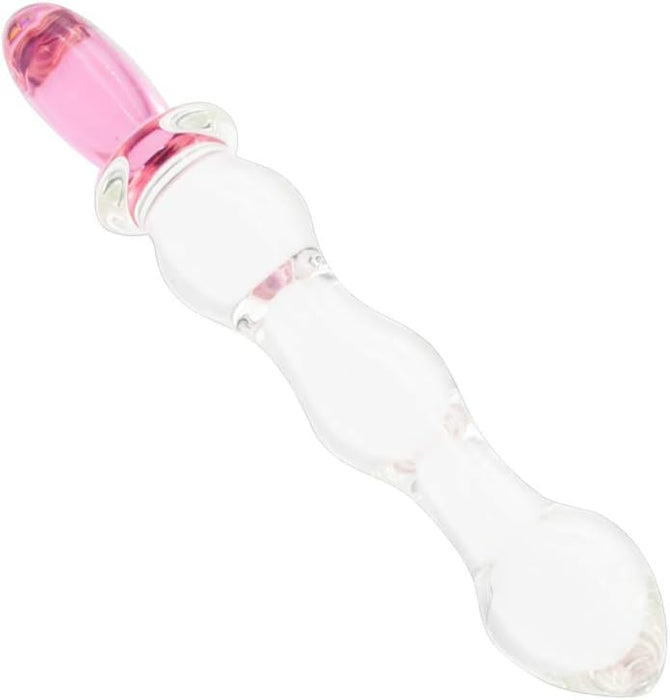 Glass Anal Toy with Pink Heart – Stimulation and Pleasure