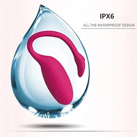 Bluetooth-controlled silicone vibrating egg Flamingo with Dildo function