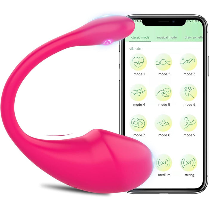Intelligently controlled vibrator for women with G-spot and clitoral stimulation