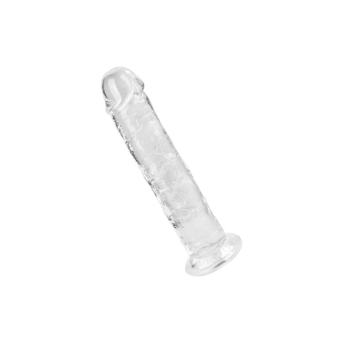 Natural medium-sized dildo with strong attachment base 19 cm