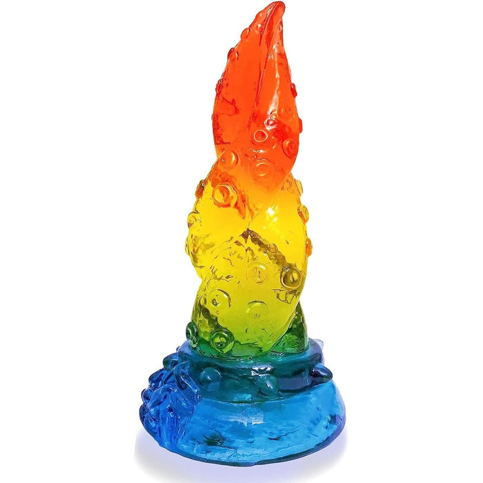 Realistinis aštuonkojo tentaklio dildo su stipria siurbtuku, 19 cm silikoninis