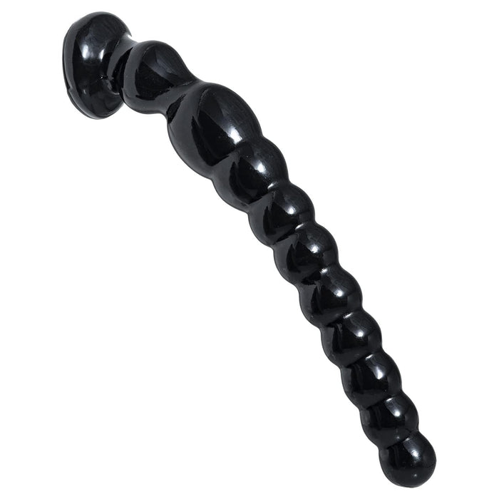 Realistic 30 cm dildo with 10 balls and strong attachment base