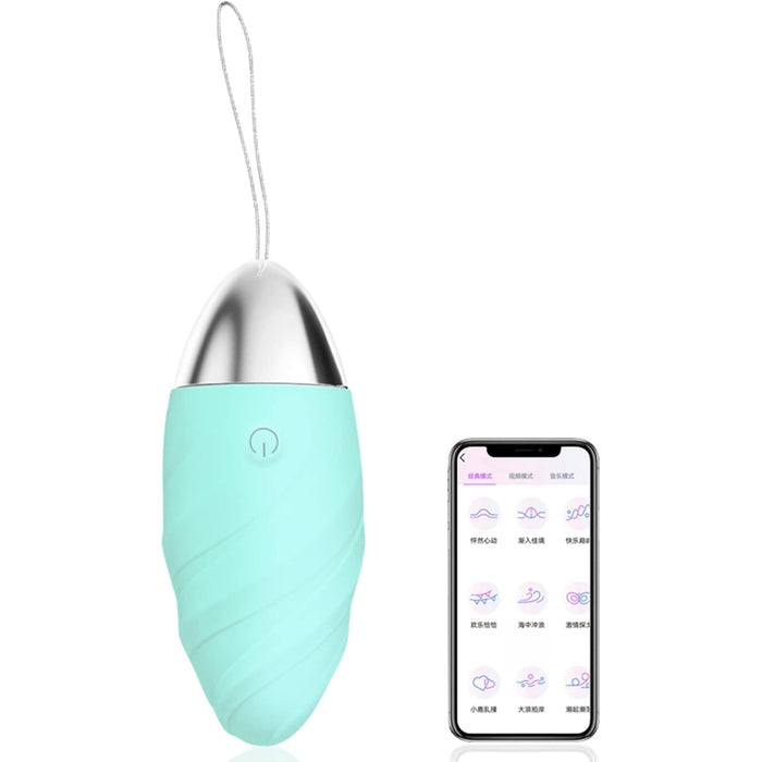 Bullet Vibrator G-spot and clitoral stimulator with 10 vibration modes and Bluetooth control